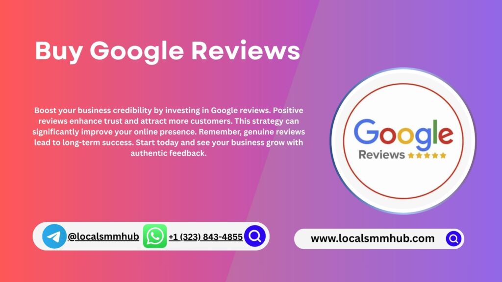 Buy Google Reviews